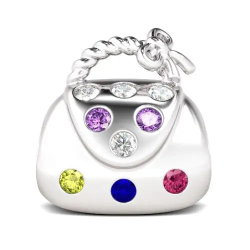 New Original 925 Silver Plated Accessories Fashion Charm Perfume High Heels Bead Fit Pendant Bracelet For Women DIY Jewelry Gift