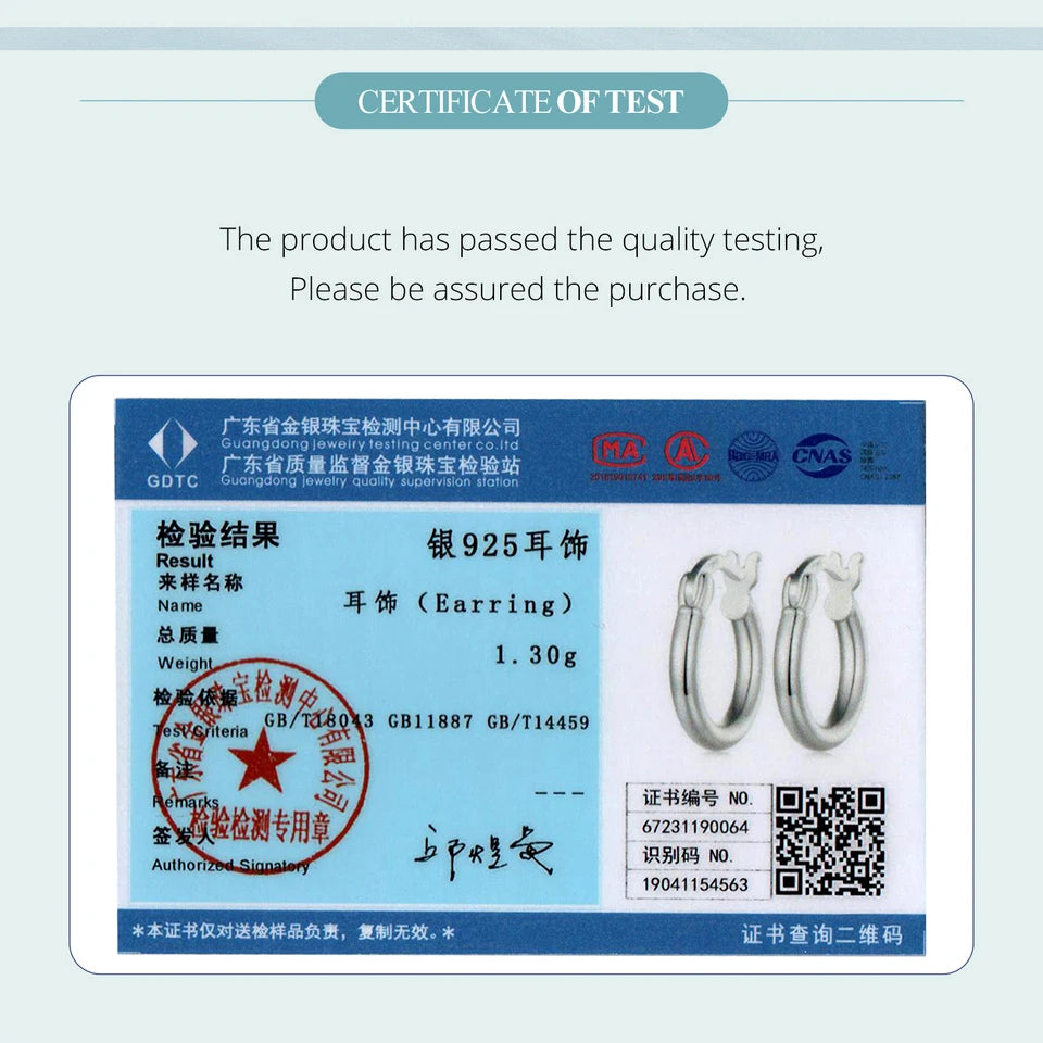 BAMOER 925 Sterling Silber hypoallergene Creolen für Damen, vergoldete, leichte Creolen mit angenehmem Tragekomfort – das perfekte Schmuckgeschenk!