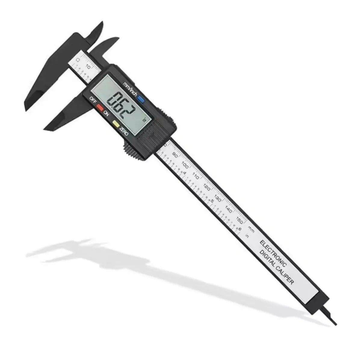 150mm 100mm Electronic Digital Caliper Carbon Fiber Dial Vernier Caliper Gauge Micrometer Measuring Tool Digital Ruler