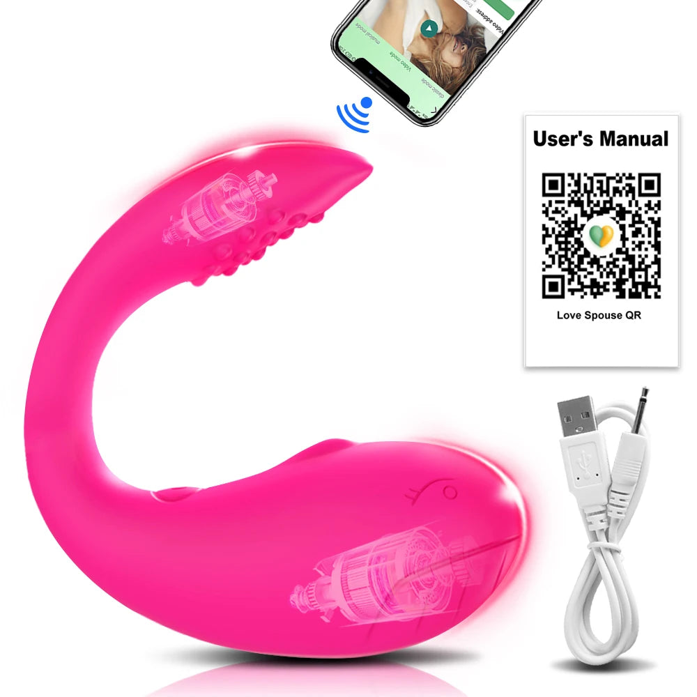 APP Remote Control Vibrator Egg for Women Clitoris Stimulator G Spot Dildo Female Wearable Panties Vibrating Adults Sex Toys