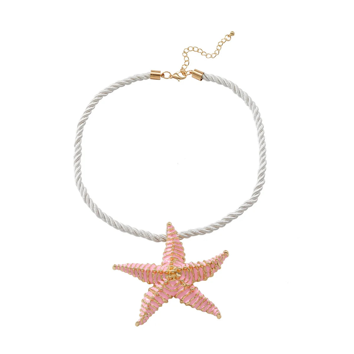 ZAA Bohemian Colorful Starfish Necklace for Women