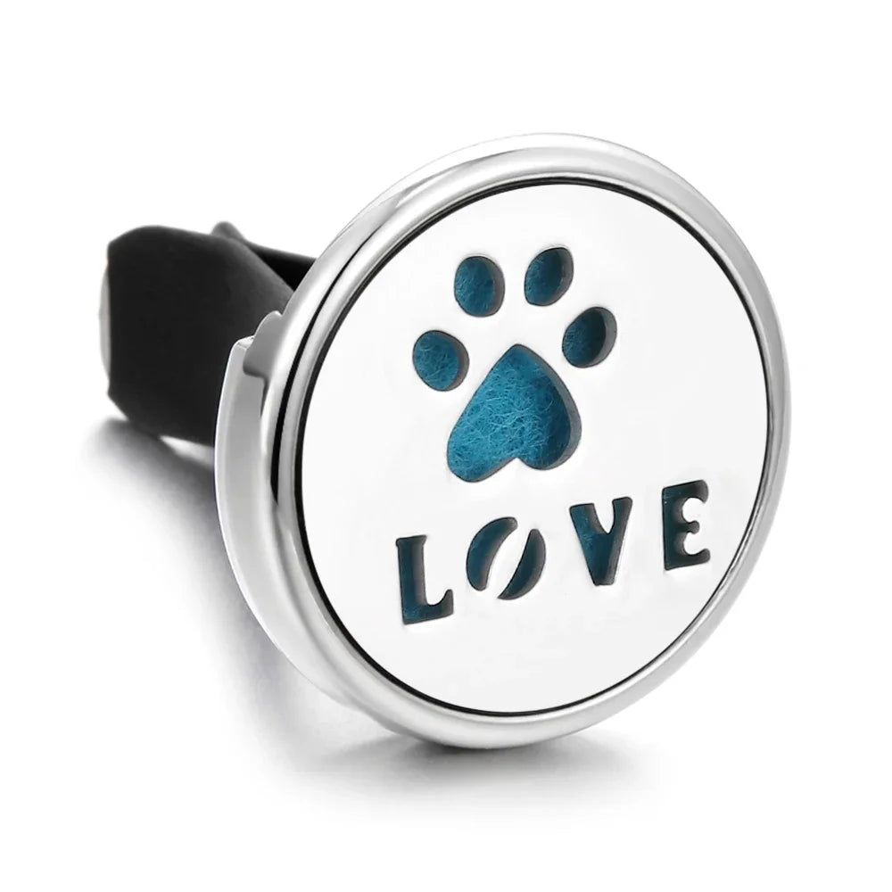 10PCS/LOT Wholesale Car Perfume Diffuser Car Clips Pendants Lockets Perfume Essential Oil Diffuser Aromatherapy Pendant Necklace