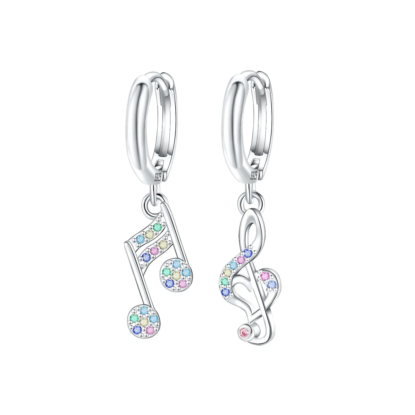 925 Sterling Silver Musical Instrument Charms Beads Piano Guitar Earphone Pendants Earrings Fit Bracelet DIY Fine Jewelry Gift