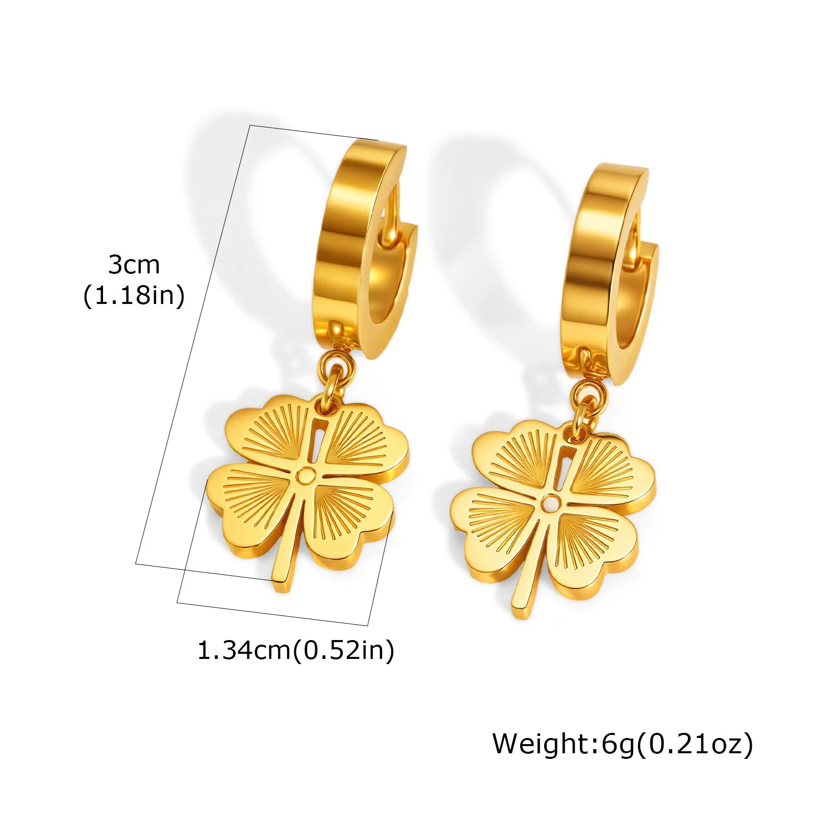 Vnox Sweet Star Smile Drop Earrings For Women Girls,Stainless Steel Hoop Simple Pendent,Gold Plated Jewelry Hypoallergenic