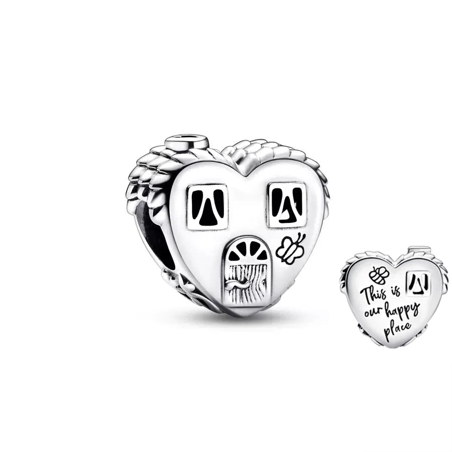 Fine Paris Eiffel Tower Statue of Liberty Dangle Charms Beads Fit Original 925 Sterling Silver Bracelet DIY Fashion Jewelry Gift