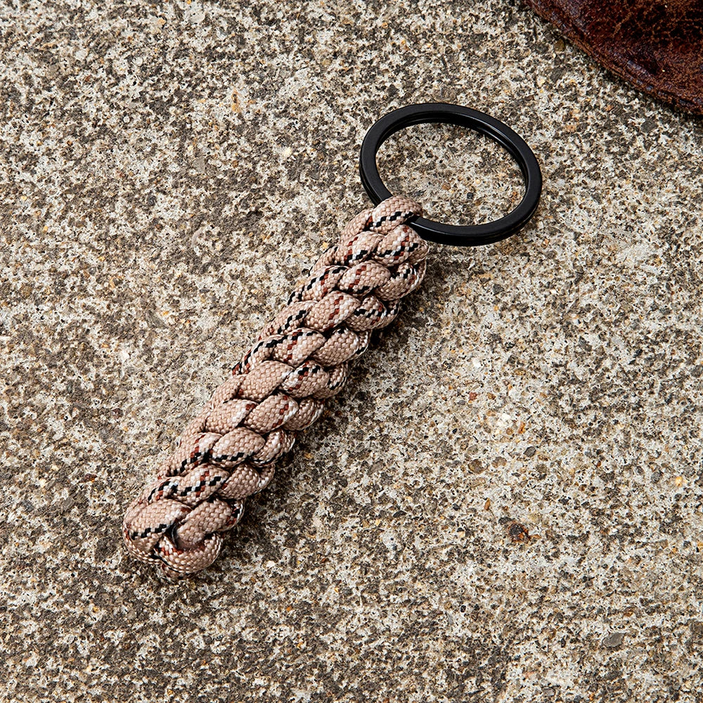 MKENDN Handmade Woven Corn Knot Survival Paracord Keychain Outdoor Rock Climbing Emergency Rescue Rope Backpack key chains Gifts - Madeinsea©