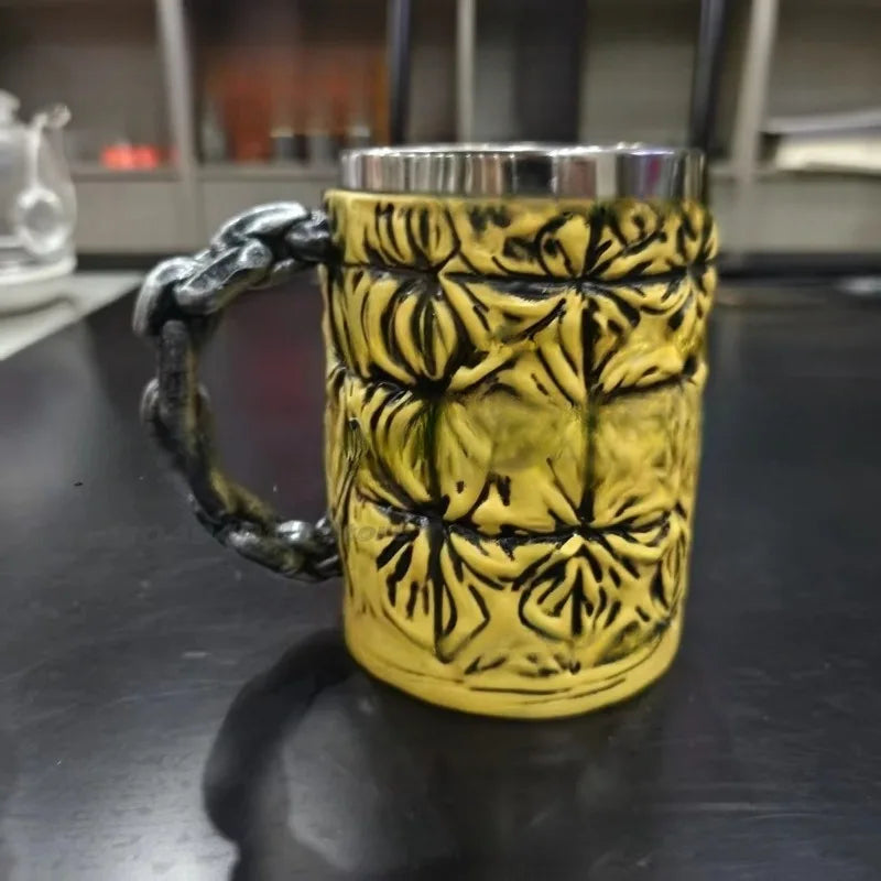 Iron Maiden 50th Anniversary Iron Maiden Coffee Cup Stainless Steel Mark Cup Decoration