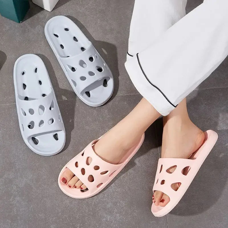 Summer Cloud Slippers Women Men Flip Flops Beach Sandals Bathroom Non-Slip Slides Women Slippers Indoor House Shoes Man Slipper