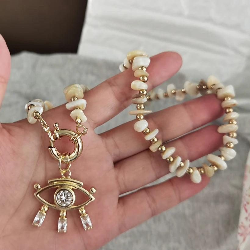 Surfer Puka Shell Necklace