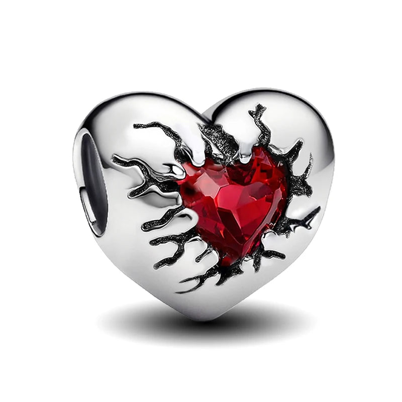 925 Sterling Silver Halloween Dark Phantom Pumpkin Devil Fit Diy Bracelet Necklace Making Gift Of High Quality Fine Jewelry