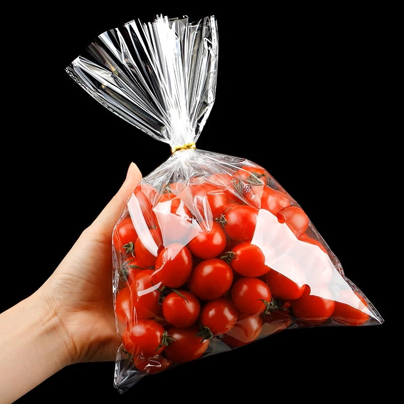 StoBag，OPP Open transparent plastic bag, cellophane, self-adhesive packaging, jewelry, candy, cookies, Party，gift packaging bag