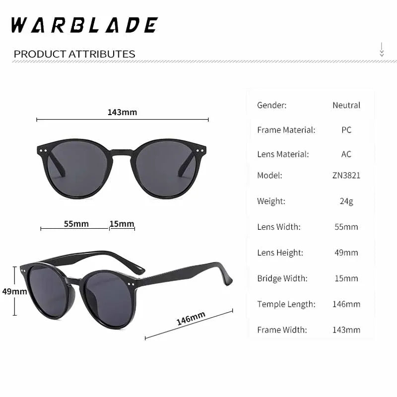 2025 Rice Nail Round Sunglasses Women Men Luxury Brand Design Trend Vintage Unisex Sun Glasses Men Driver Shades UV400 Oculos