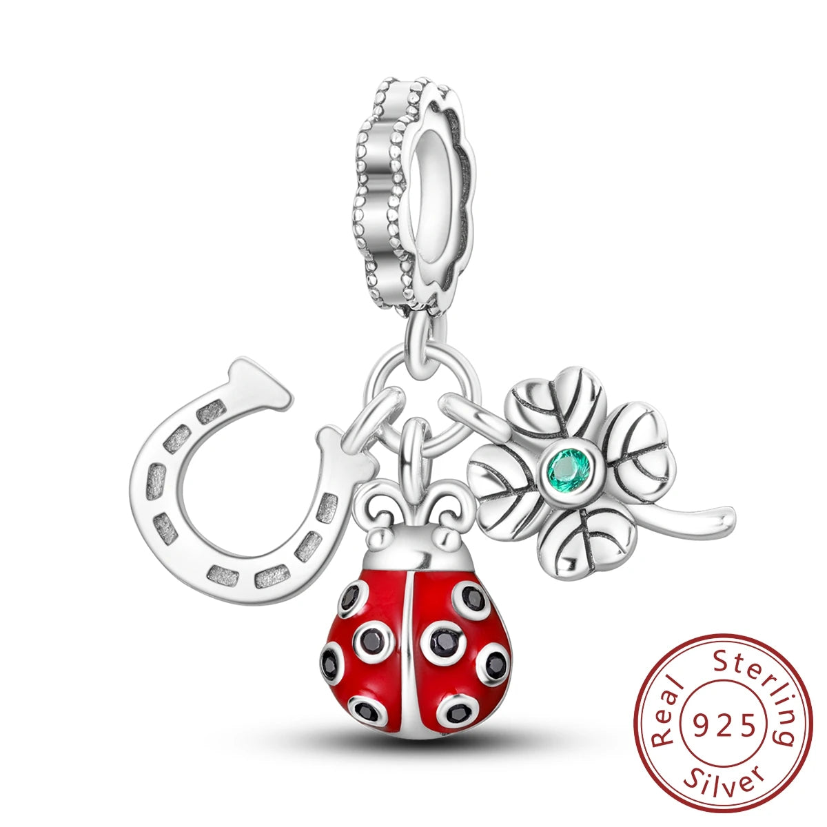 100% Real 925 Sterling Silver Charms Beads Stars Moon Pendant Fit Original Charms Bracelets Bangle DIY Jewelry Gifts