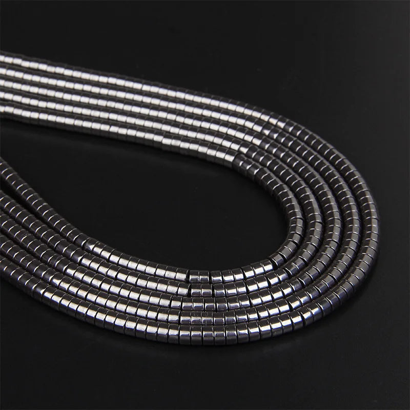 New Fashion Flat Disc Round Stone Bead 4x2MM Quartzs Imperial Agat Jaspers Loose Spacer Heishi Beads Jewelry Diy Accessories