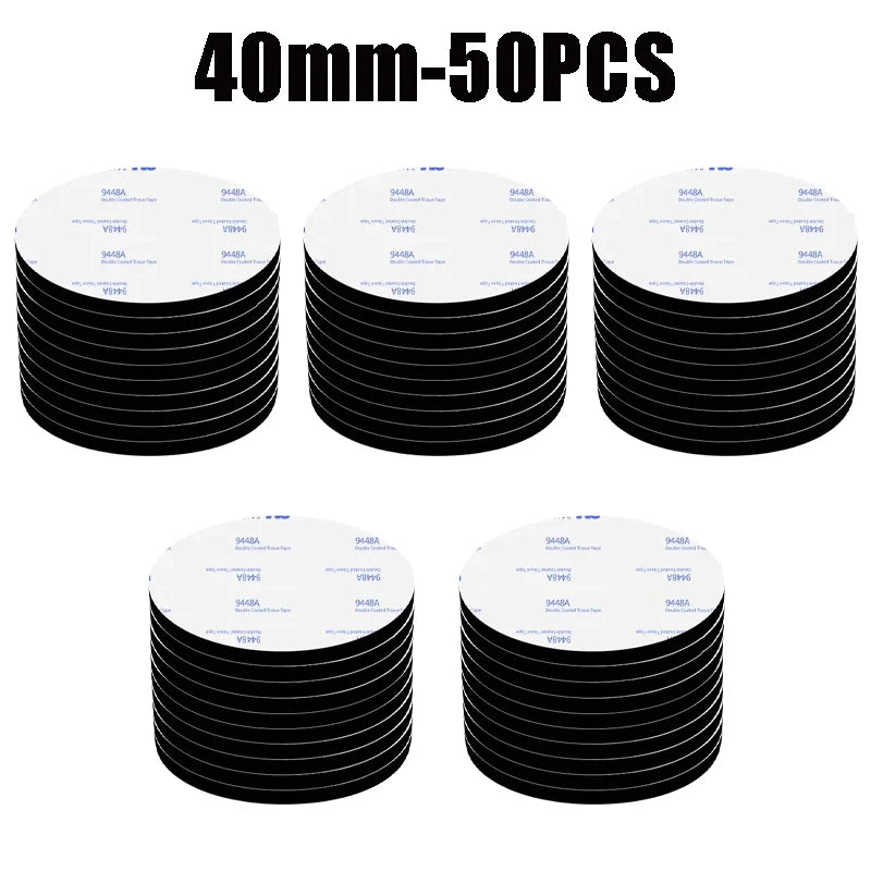 EVA Foam Adhesive Stickers 3m Double-sided Tape Strong Fixed Wall Sponge Adhesive Car Special Patches Without Trace Thickened