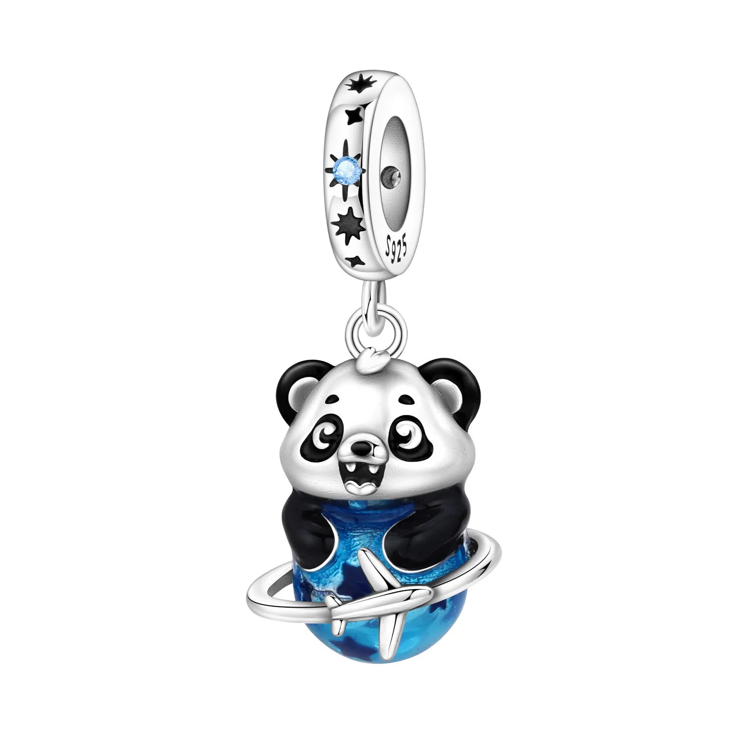 PANPOKI 925 Sterling Silver Cute Penguin Animals Pendant Beads Original Pendants Bracelet Charm Jewelry Party DIY Trendy Gifts