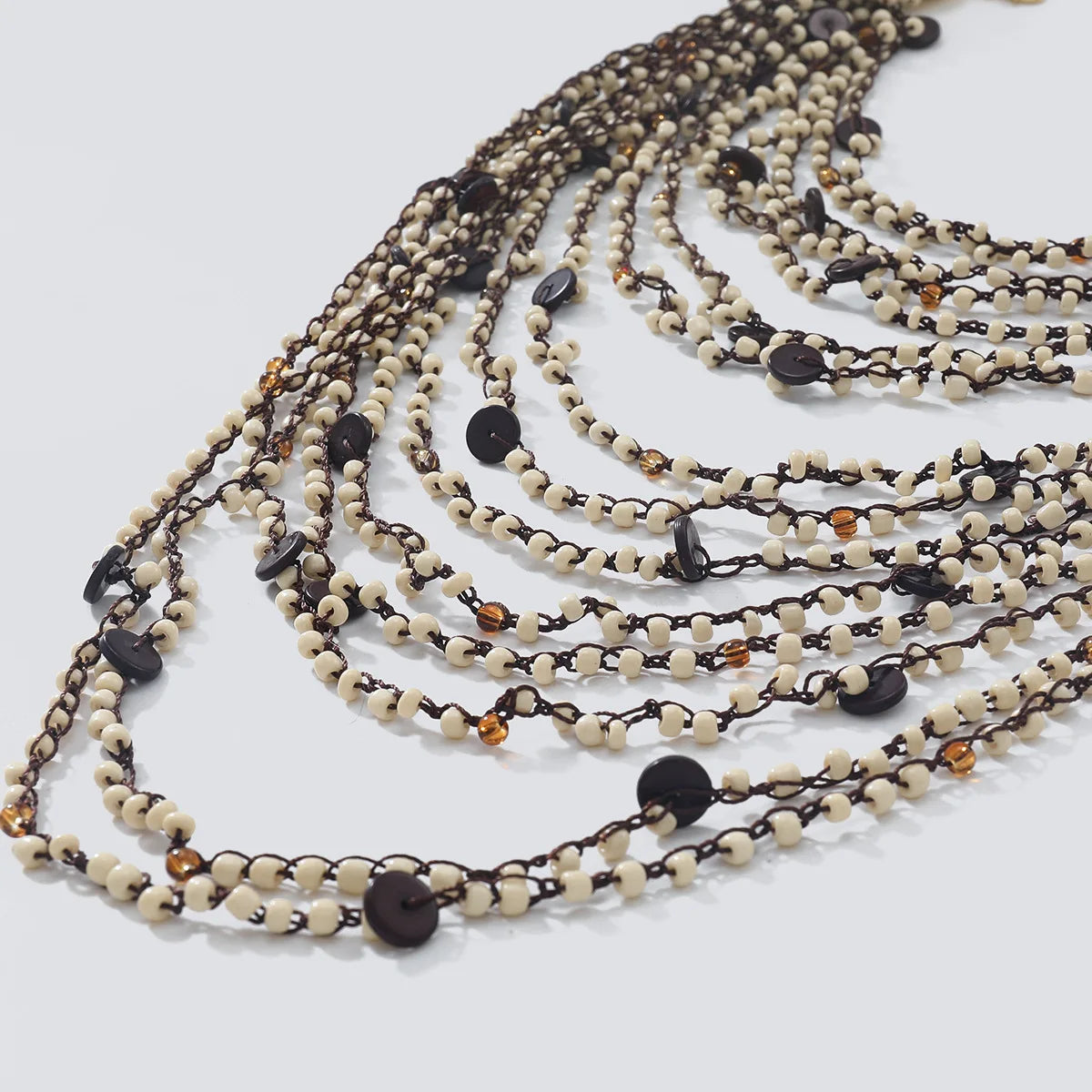 ZAA Exaggerated Multi-layered Handmade Necklace for Women