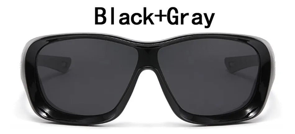 Unisex Square Sun Glasses for Men Classic Driving Running Eyewear UV Protection Brand Design Mirror Sunglasses Men