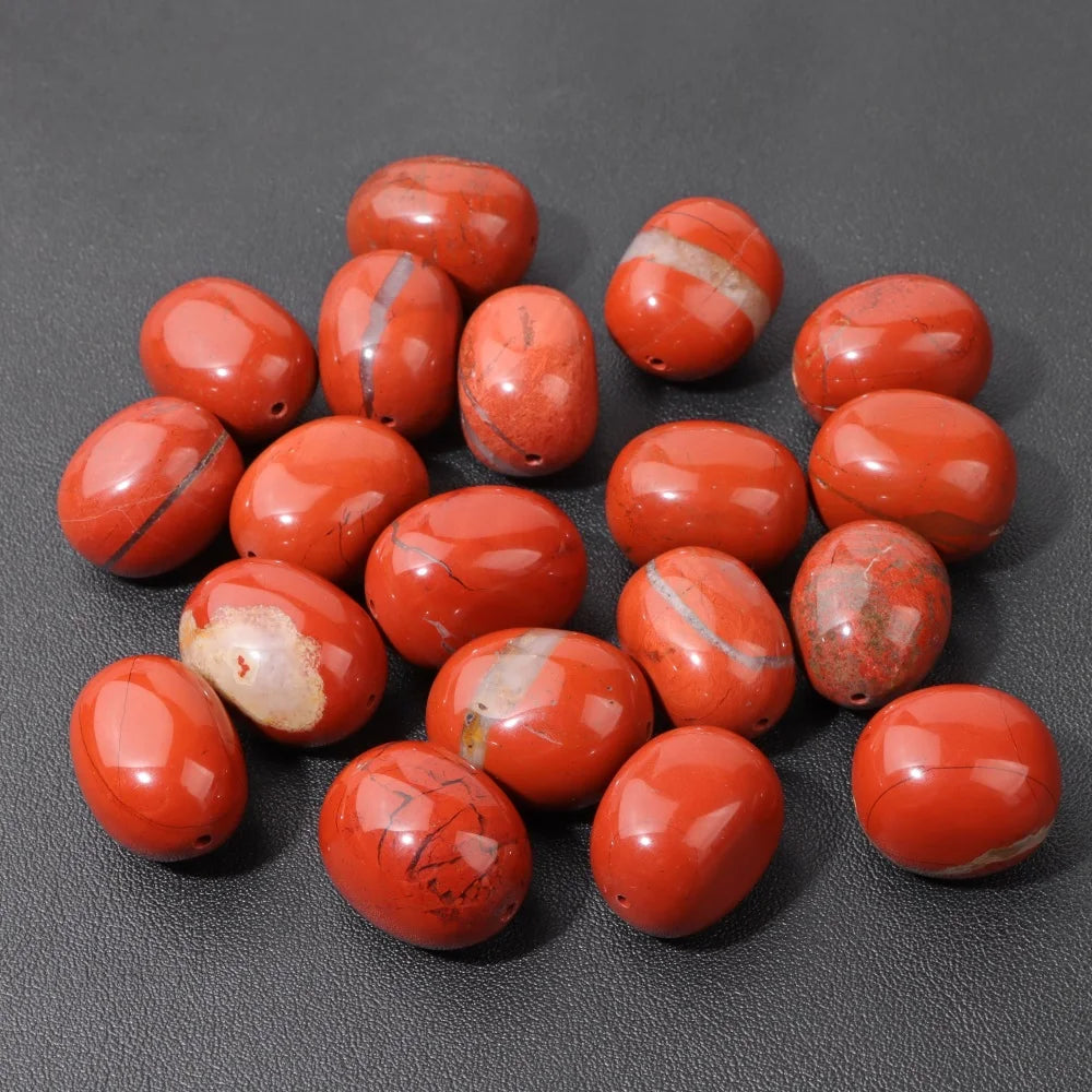 5PCS/lot Natual Stone Beads Oval Irregular Prehnite Quartzs Agat Loose Spacer Charms Bead For Jewelry Making Bracelets Necklace