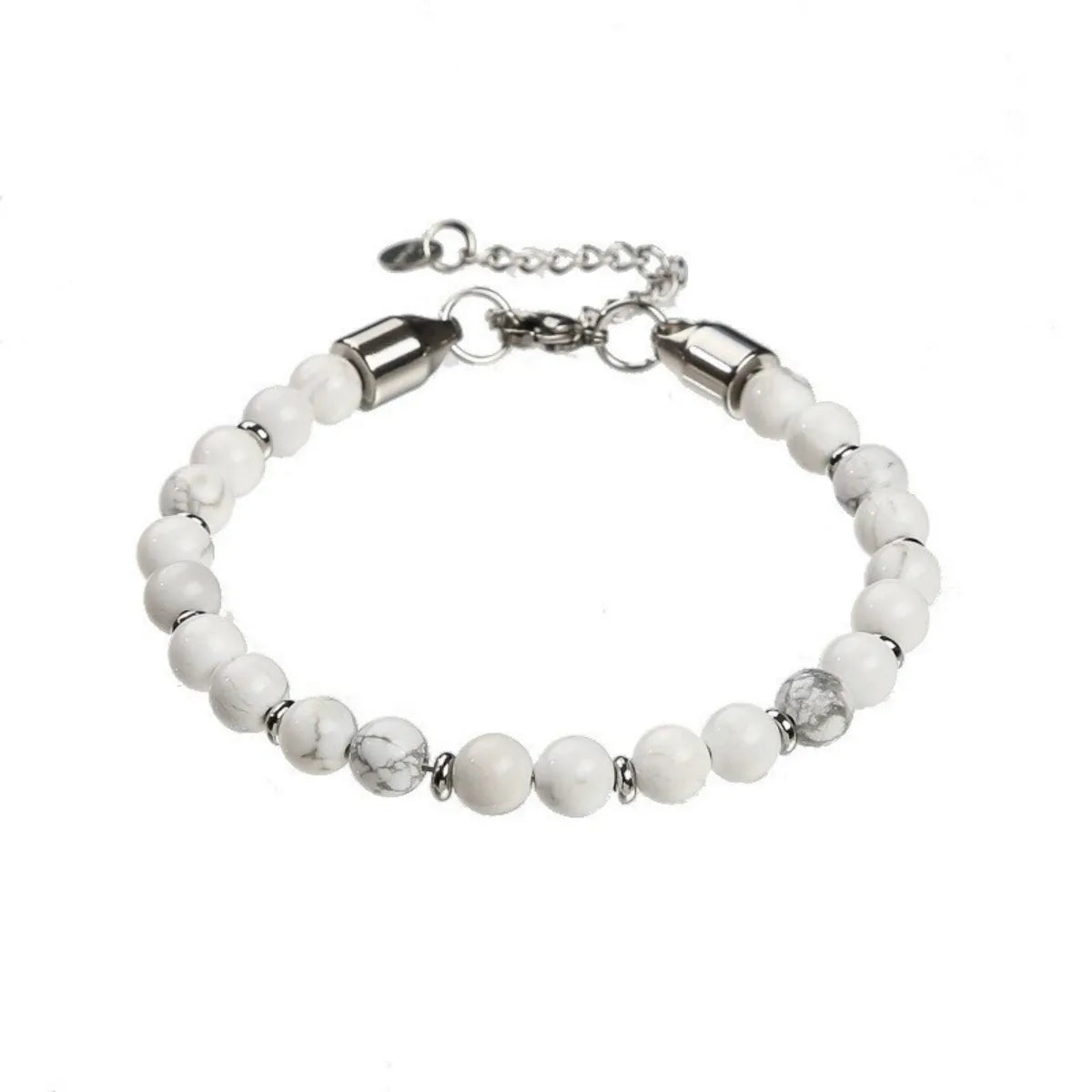 6mm Tiger Eye Beads Strand Bracelets Men Women Charm Stainless steel Chain Colorful Natural Stone Bracelet Male Jewelry Gift New