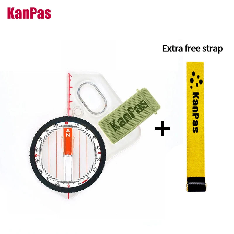 KANPAS  elite competition orienteering  thumb compass with silicon ring,MA-43-FS