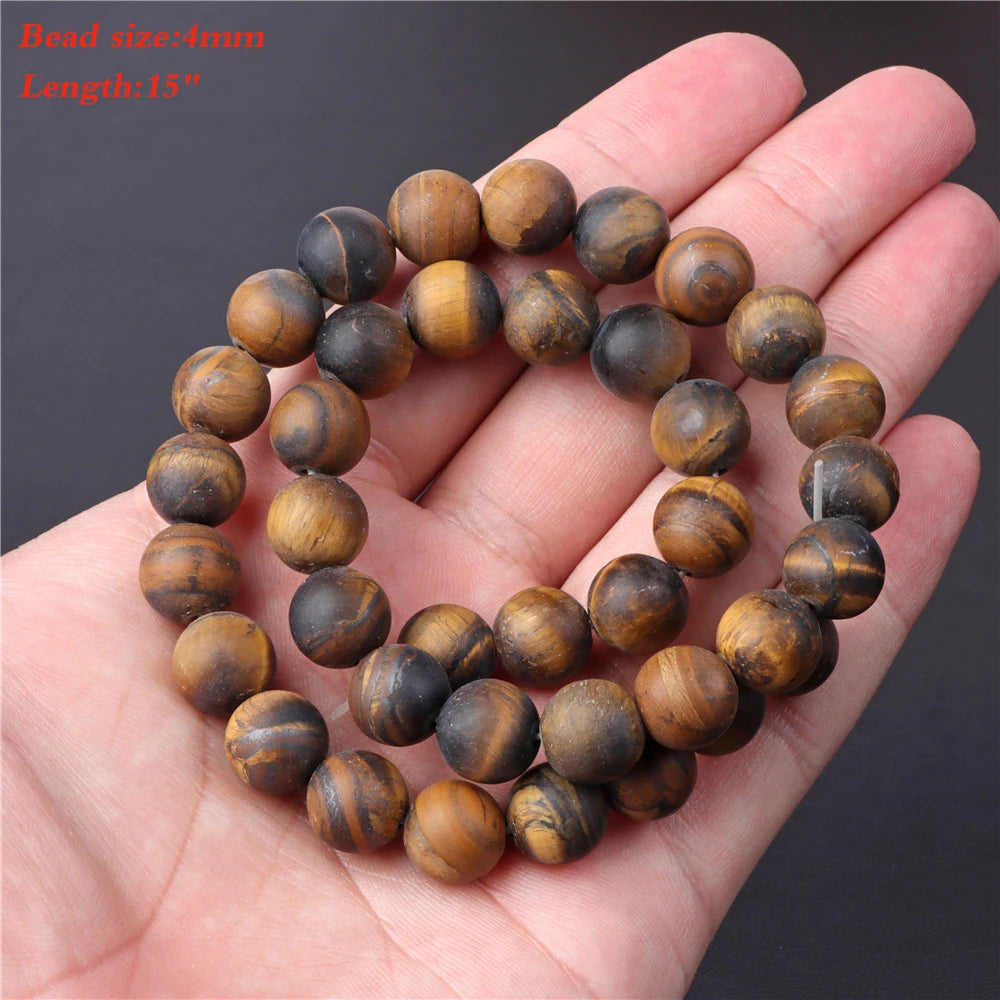 45 Kind Tiger Eye Stone Bead Natural Yellow Cabochon Round Faceted Square Loose Beads Fit Fashion Jewelry Making Handmade Supply
