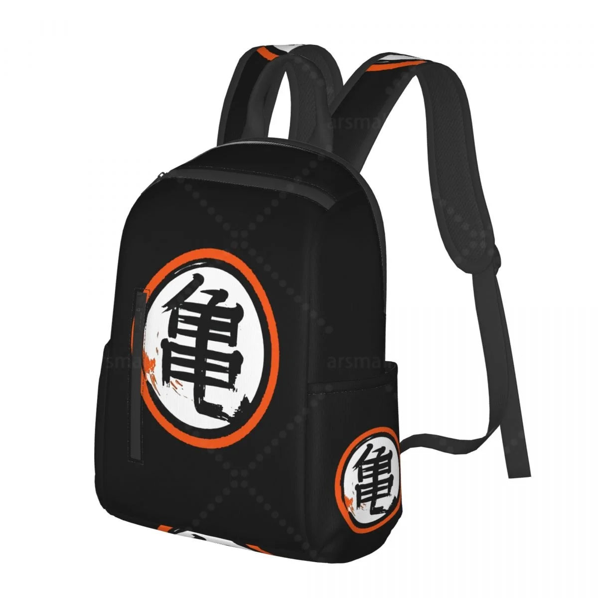 Sac à dos DBZ KanjiTravel, sac d'études léger et décontracté pour hommes et femmes, idéal pour les activités sportives et de plein air comme la randonnée. Parfait pour les études, les loisirs et la randonnée.