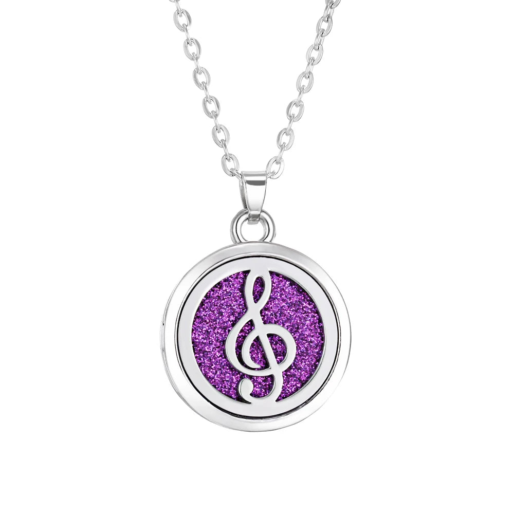 Tree of Life Aromatherapy Necklace Perfume Essential Oil Diffuser Alloy Stainless Steel  Locket Pendant Aroma Diffuser Necklace - Madeinsea©