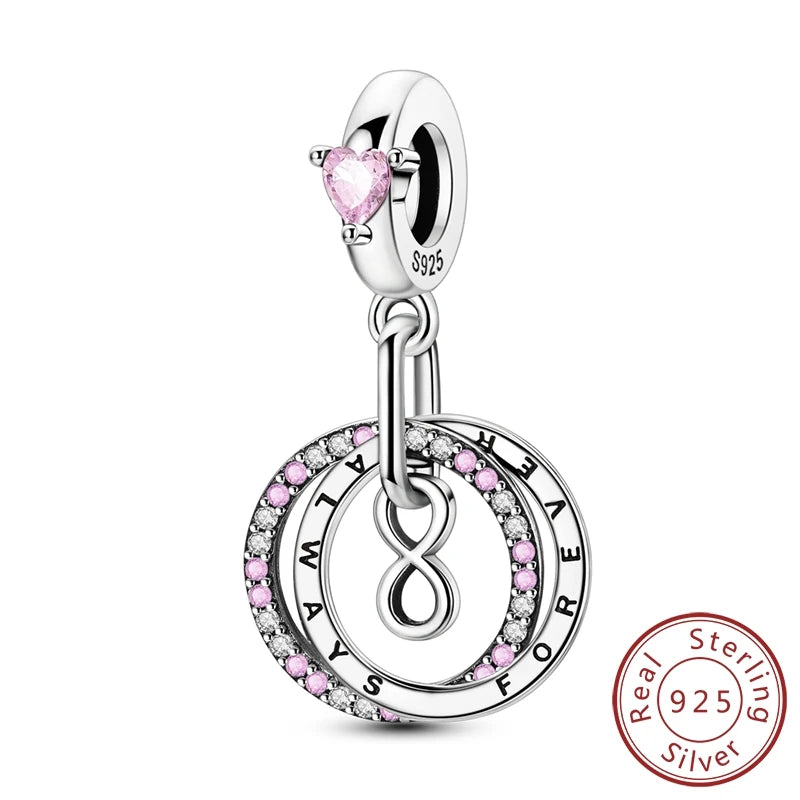 100% 925 Sterling Silver Guitar Rock Musical Note Carousal Headphones Charms Beads For Bracelet Necklace DIY Jewelry Accessories