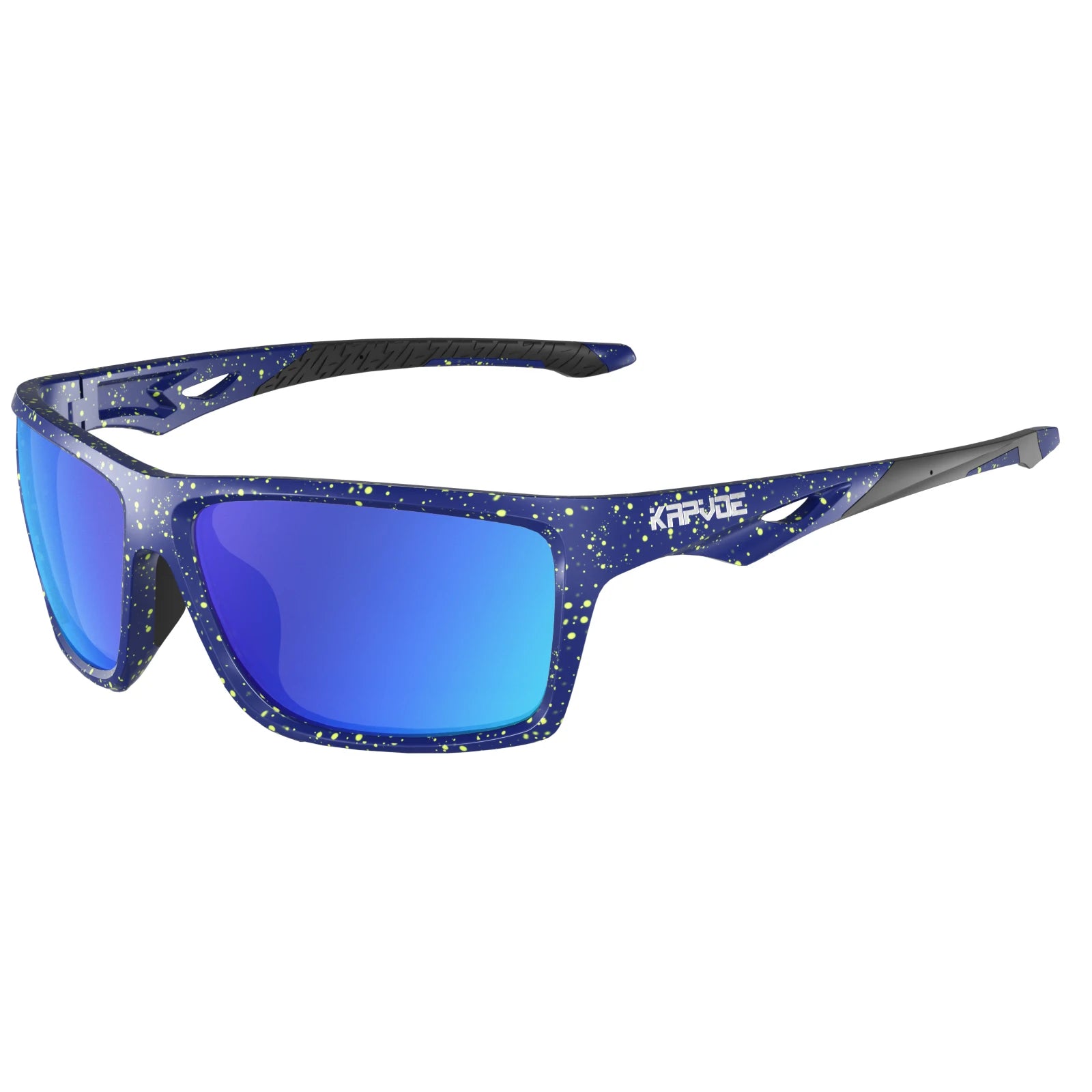 Kapvoe Polarisierte Wanderbrille für Herren, UV400-Gläser, PC-Gläser, HD-Gläser, Outdoor-Sonnenbrille 2025