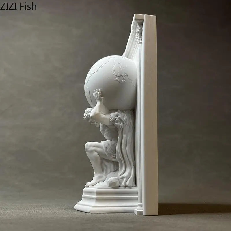 Hercules Mythical Figures Plaster Statue Desk Decoration Ornaments Creative Artwork Characters Sculpture Room Aesthetic Decor