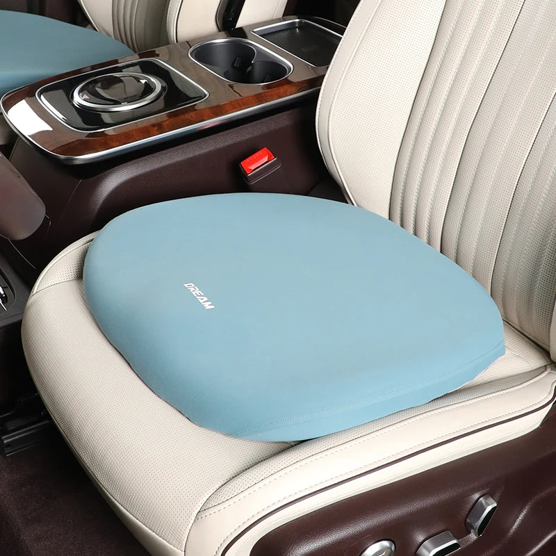 Car Leather Headrest Lumbar Support Memory Foam Car Rest Neck Pillow Back Cushion Seat Waist Supports Car Interior Accessories - Madeinsea©