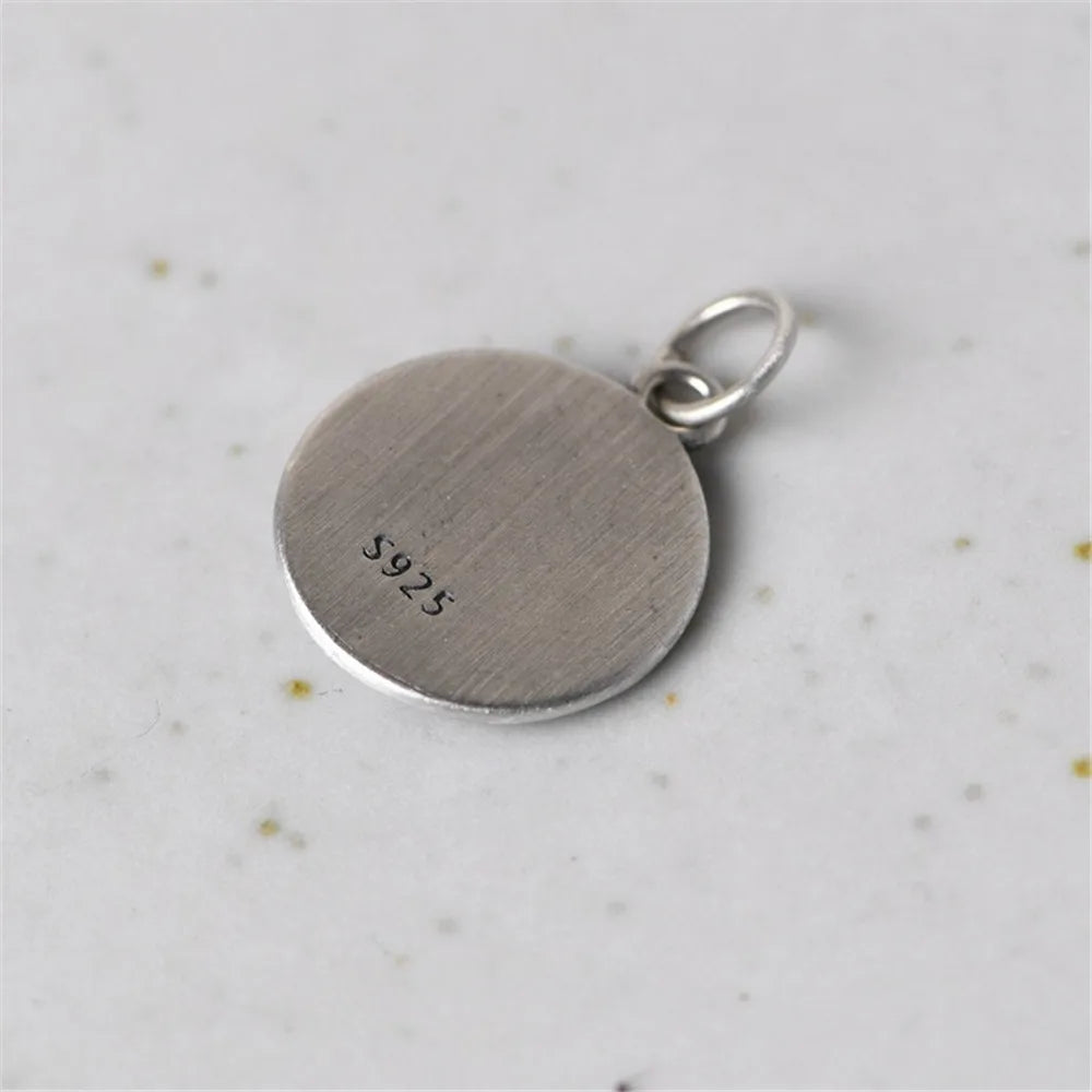 MKENDN 100% 925 Sterling SilverApollo Amulet Sun God Pendant Necklace Punk Style Sweater Chain Fine Jewelry - Madeinsea©