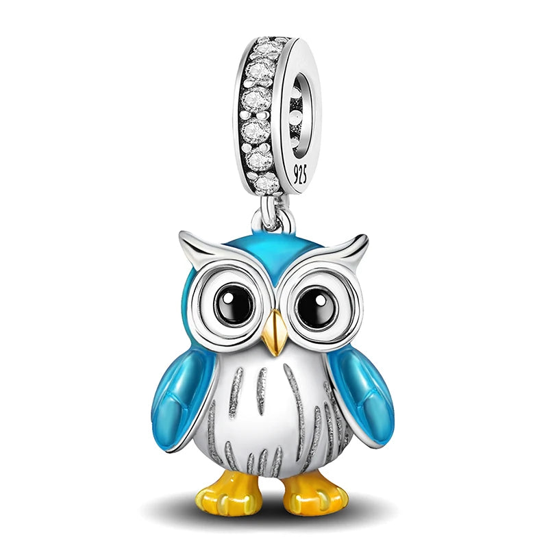 925 Sterling Silver Halloween Dark Phantom Pumpkin Devil Fit Diy Bracelet Necklace Making Gift Of High Quality Fine Jewelry