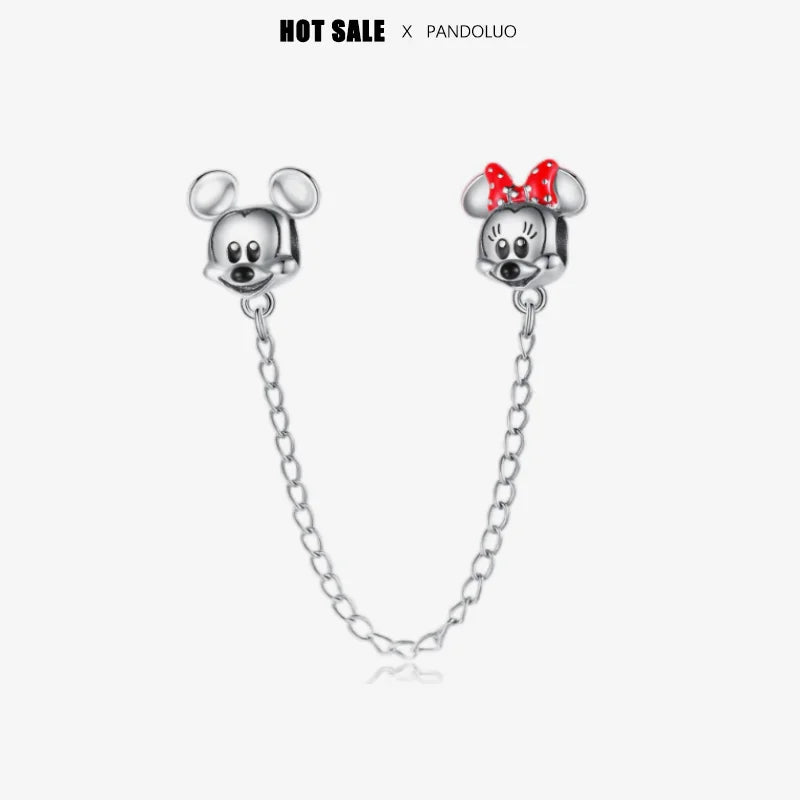 NEW in Charm Disney Cheshire Cat Charm beads Suitable for Original Women Stitch Bracelet Necklace Pendant Jewelry Holiday gifts