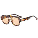 Lunettes De Soleil Rétro Pilote Double Pont - Protection UV400, Verres PC - Taille Cadre 148 Mm, Branches 150 Mm - Unisexe, Pour Conduite, Voyage, Style Vintage - 13