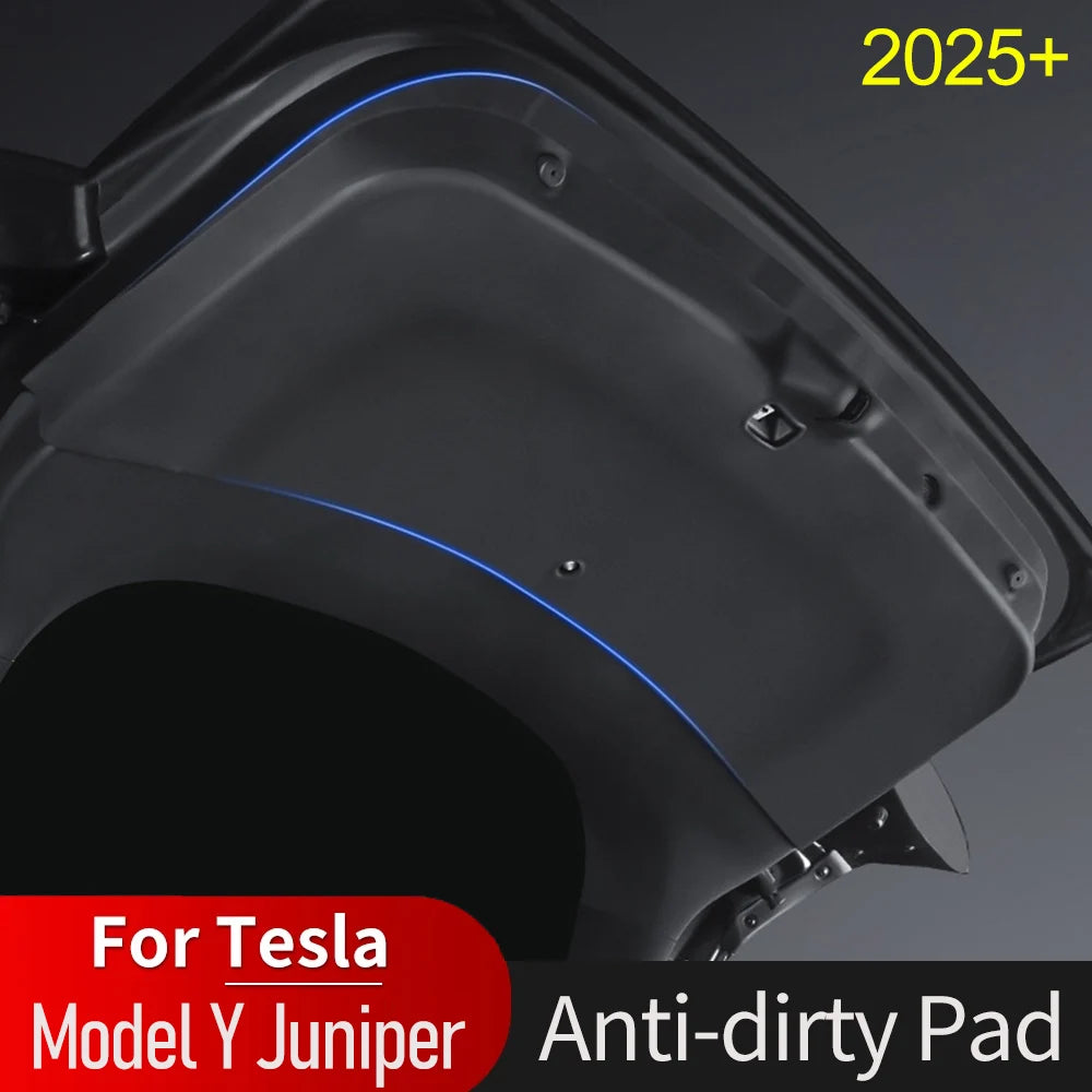 for Tesla Model Y Premium Juniper 2025 2026 Trunk Tailgate Protection Pad Trunk Mat Anti-dirty Liner TPE Interior Accessories - Madeinsea©