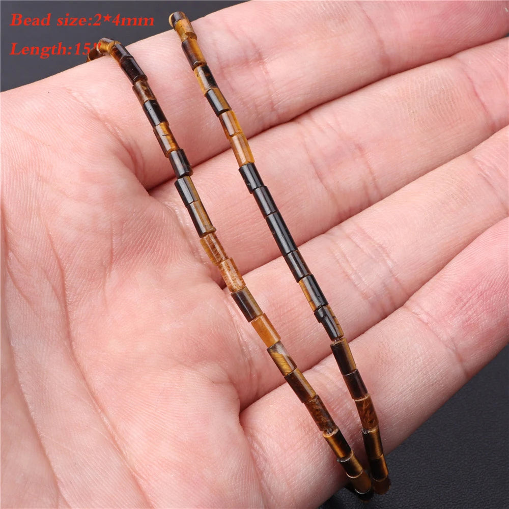 45 Kind Tiger Eye Stone Bead Natural Yellow Cabochon Round Faceted Square Loose Beads Fit Fashion Jewelry Making Handmade Supply