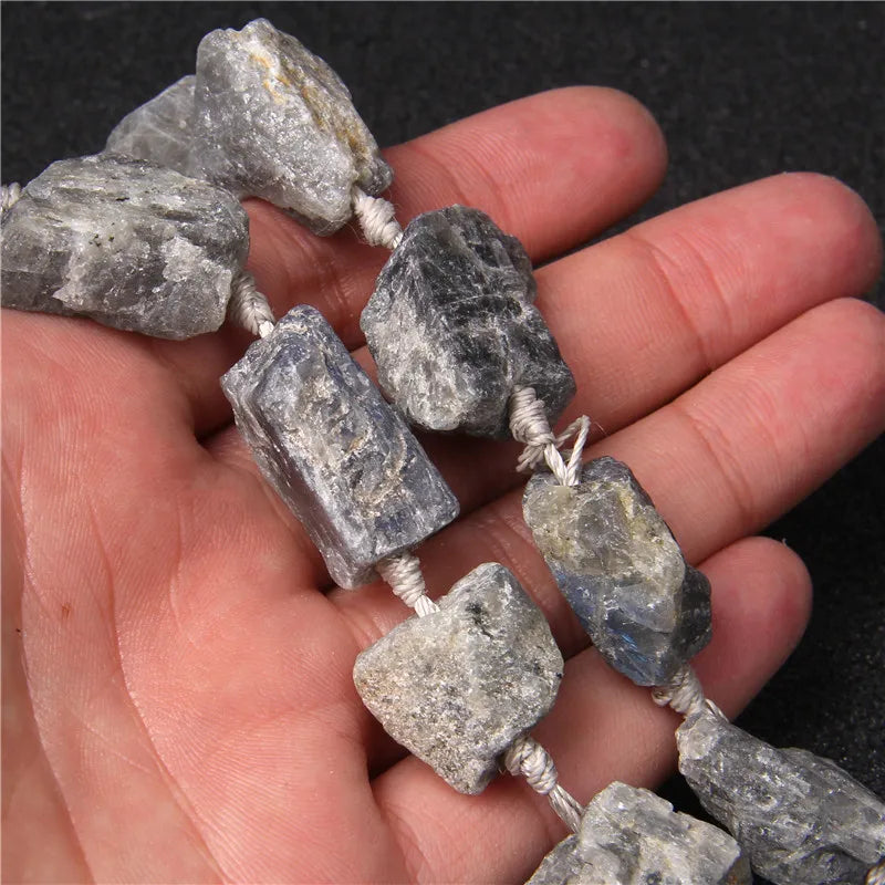 Rough Rose Quartzs Amethysts Raw Bead Freeform Irregular Lapis Lazuli Amazonite Mineral Beads For Jewelry Craft Handmade 20-30mm