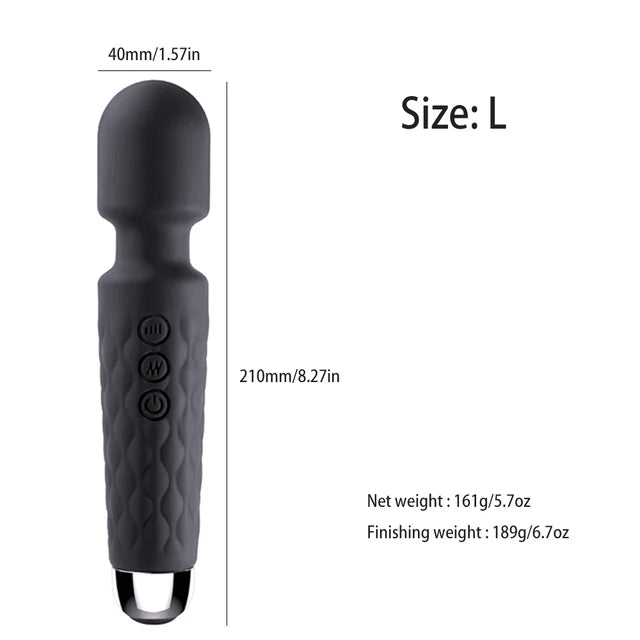 Wireless Dildos AV Vibrator Magic Wand for Women Clitoris Stimulator G Spot Massager Vibrator Female Masturbator Adult Sex Toys - Madeinsea©