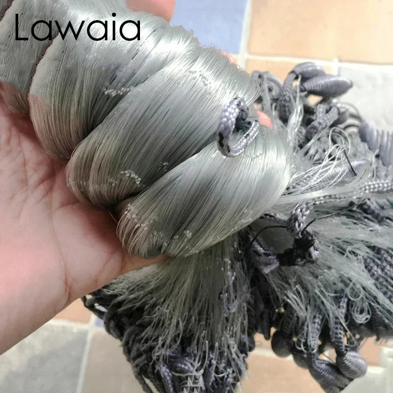 Lawaia Gill Net Finland Network Small Mesh Handmade Gill Net Hand-made European Style Fishing Nets Fishing Tackle Outdoor