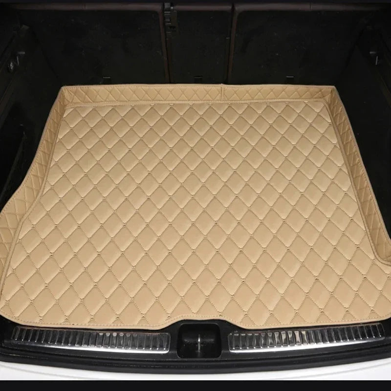 High Quality Artificial Leather Car Trunk Mat for Mercedes W223 S Class W221 W222 C217 SLK Class Car Accessories Carpet