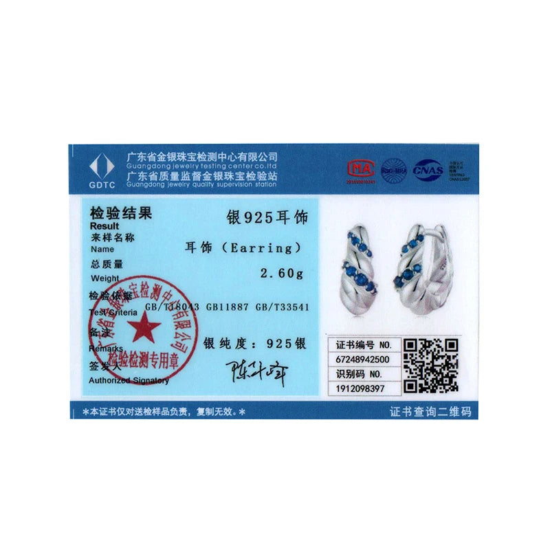 Boucles d'oreilles créoles torsadées en argent sterling 925 BISAER - Boucles d'oreilles à tige en métal hypoallergéniques classiques pour femmes - Bijoux fins de fête