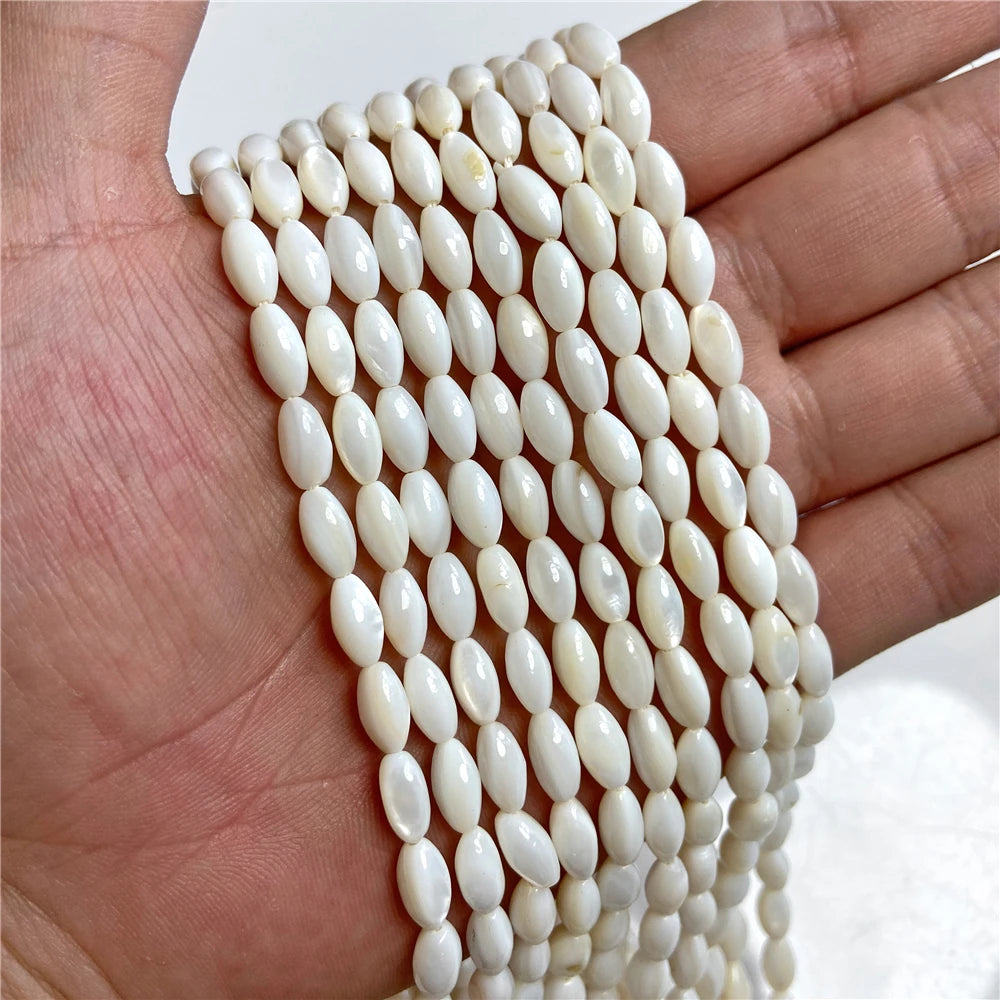 100% Natural Shell Beads White Mother Of Pearl Heart Oval Star Butterfly Irregular Shape Charms Bead For Jewelry Making DIY 15"