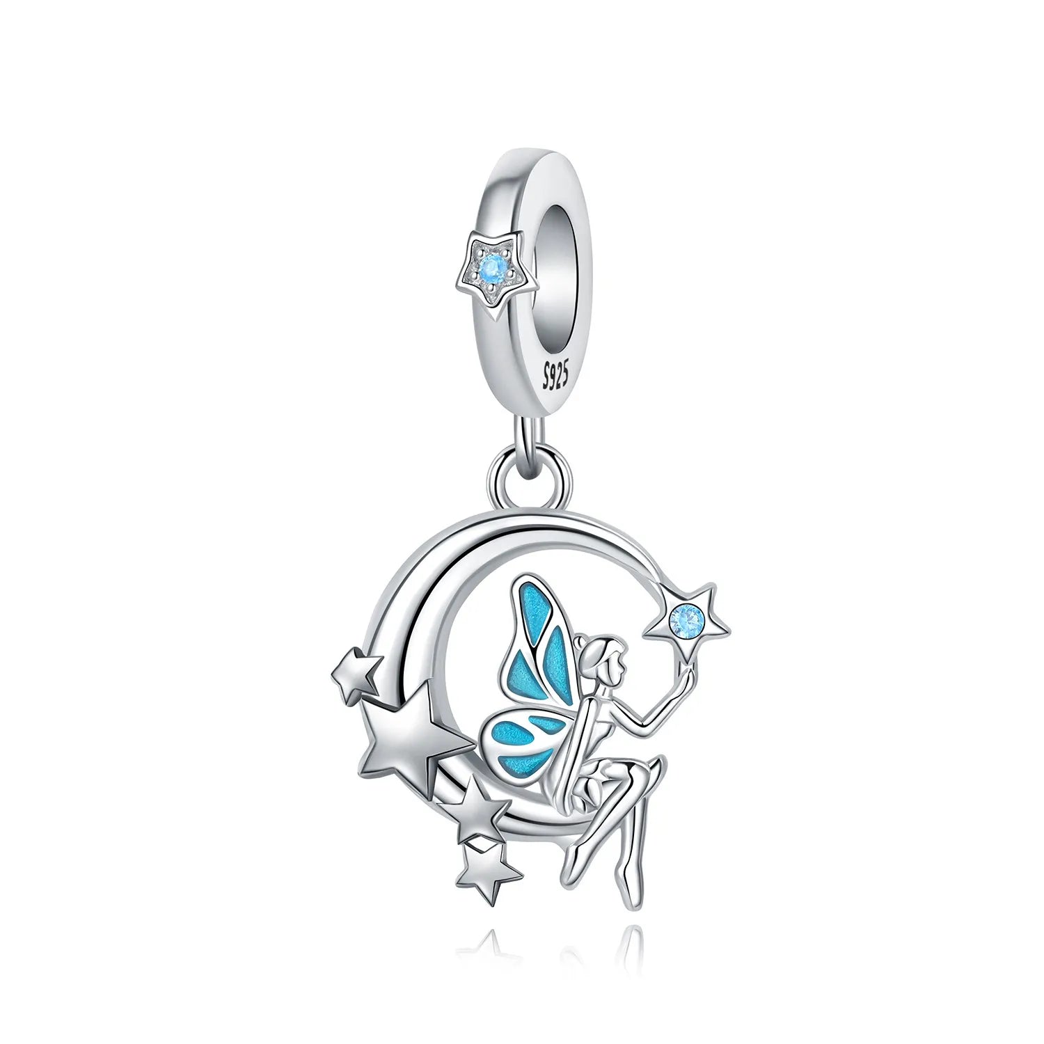 PANPOKI 925 Sterling Silver Fairy Tale Characters Beads Original Pendants Bracelet Charm Jewelry Party DIY Trendy Gifts