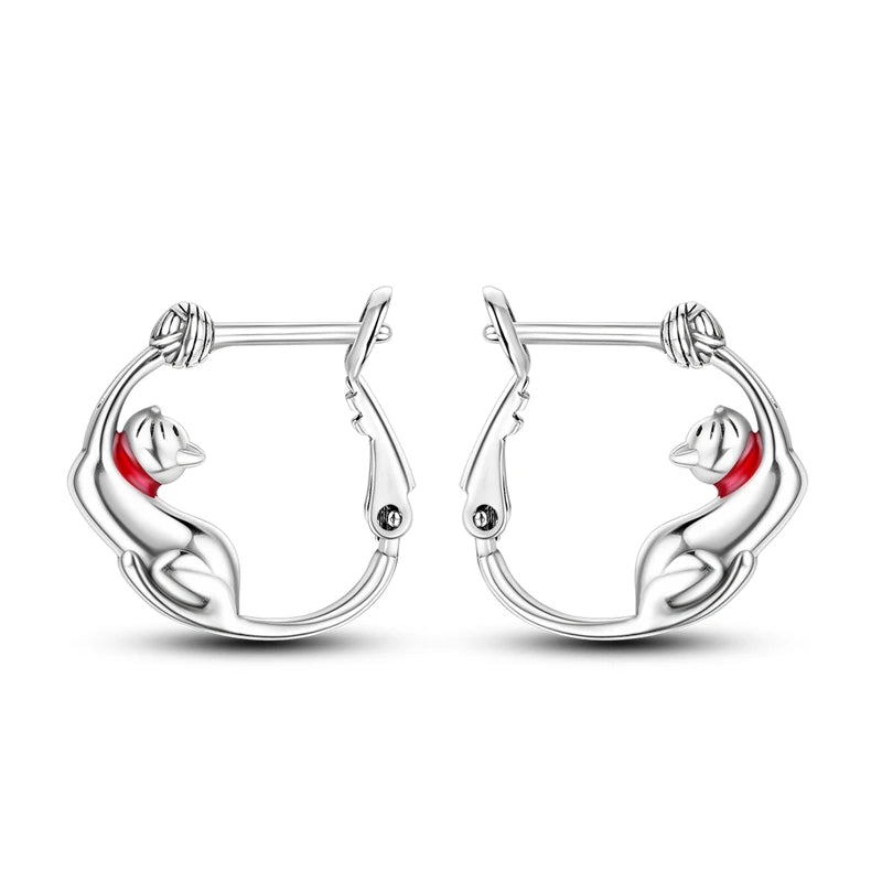 Hoop Earring 2024 New 925 Sterling Silver Earring Women Drop Earring For Wedding Engagement Birthday Party Fashion Jewelry Gift