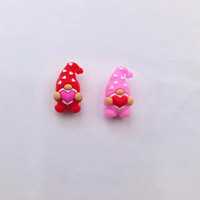 10pcs 3D Chick Silicone Beads Animal Focal beads For Jewelry Making DIY Pacifier Chain Bracelet Necklace Jewelry Accessories