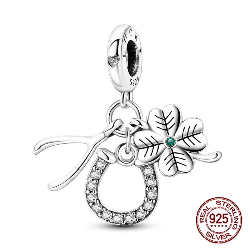 Schmetterling Blume Tier Perlen Fit Pandora Original armband charms Silber 925 Halskette pendientes mujer für Frauen Schmuck machen