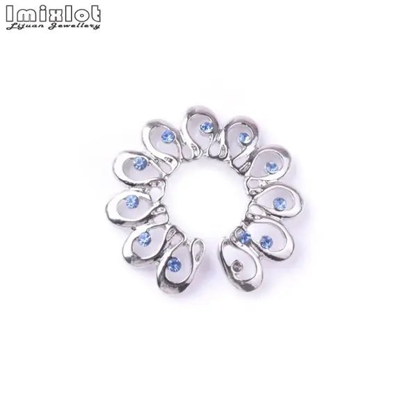 2pcs Stianless Steel Flower Heart Nipple Rings Fake Piercing Jewelry Women Sexy Nail Clips Nipple Clamps Pierced Body Jewelry