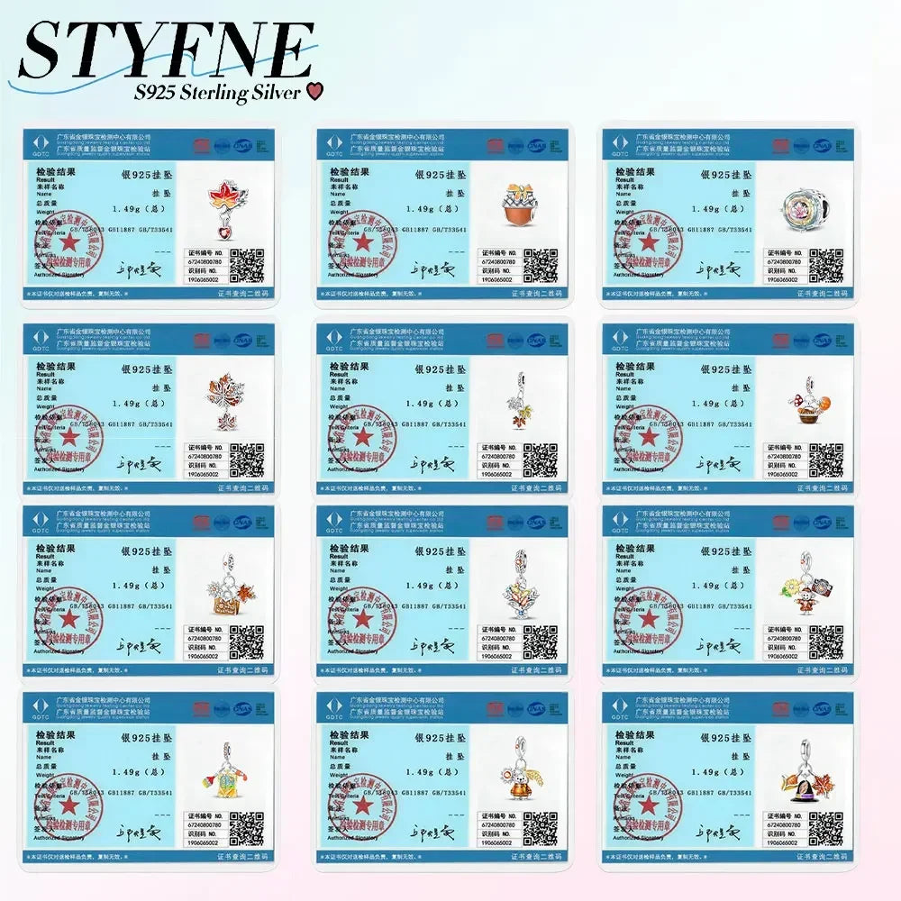 925 Sterling Silver Chameleon Luminous Firefly Butterfly Charms Beads Fit 925 Original Bracelets Fine DIY Jewelry Making